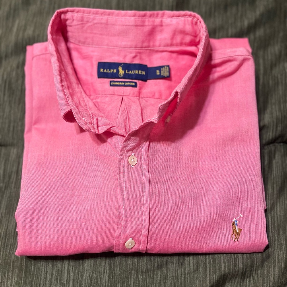 Ralph Lauren Pink Men's Shirt